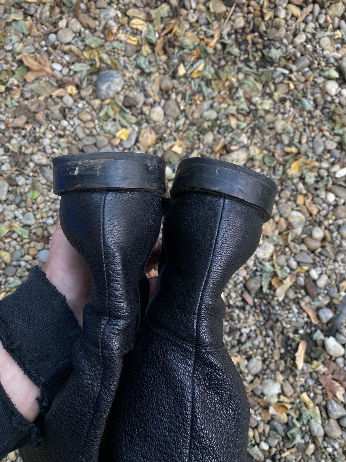Maison Margiela Maison Margiela Leather Boots Size US 8 / IT 38 - 5 Thumbnail