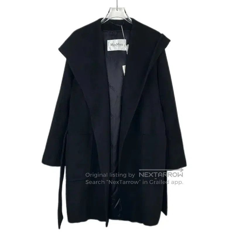 Max Mara MaxMara Black Cashmere Women's Coat . Size M / US 6-8 / IT 42-44 - 1 Thumbnail