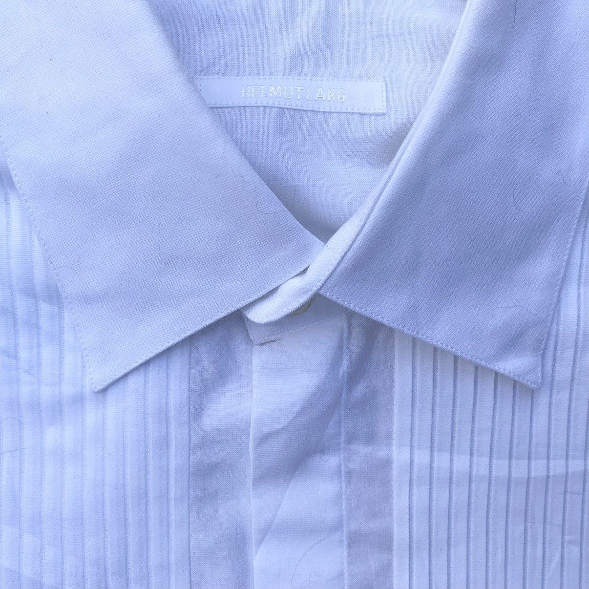 Helmut Lang Helmut Lang Archive Tuxedo Double Cuffs Shirt Size US M / EU 48-50 / 2 - 7 Thumbnail