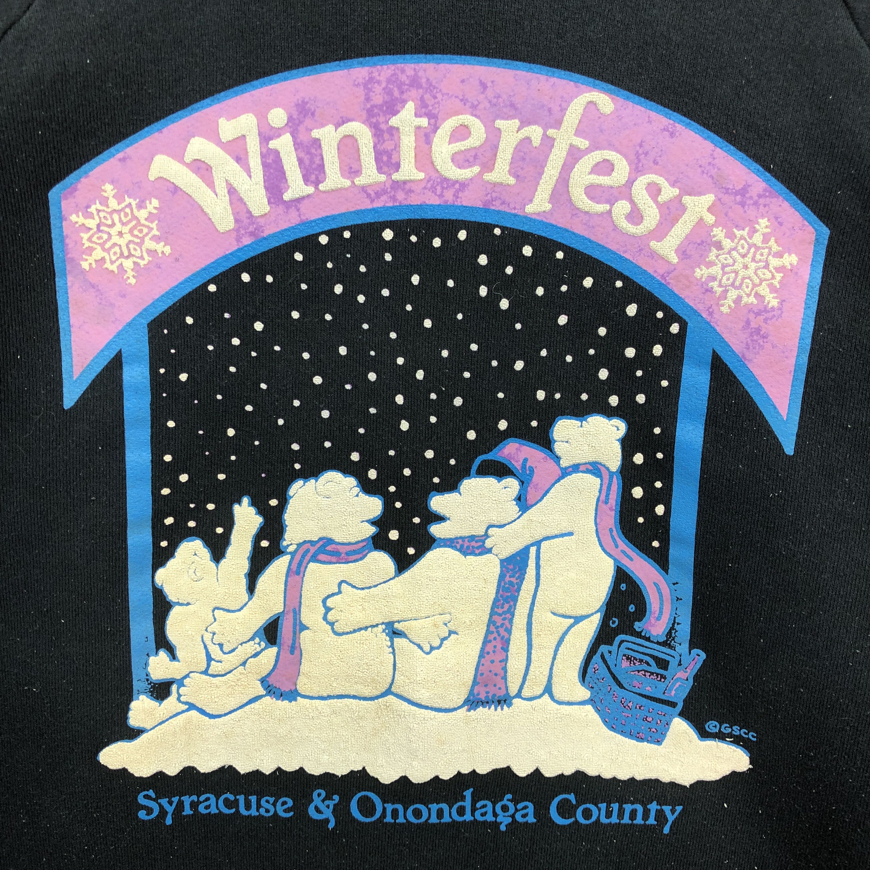 Vintage Vintage Winterfest Sweater Syracuse & Onondaga Sweatshirt Size US M / EU 48-50 / 2 - 4 Thumbnail