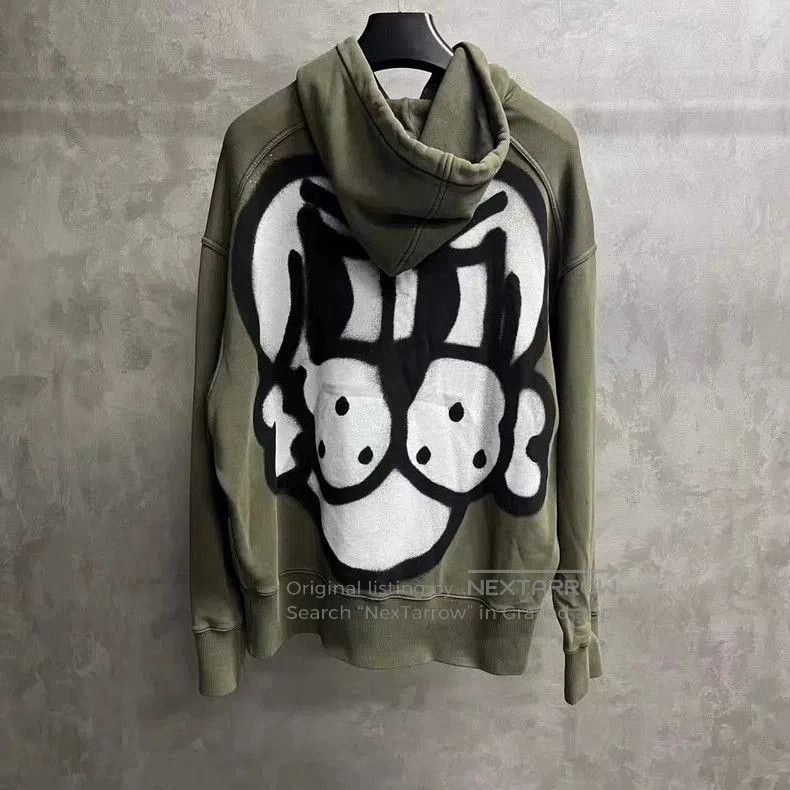 Givenchy Givenchy Green Hooded Sweatshirt Chito Collaboration. Size US XS / EU 42 / 0 - 2 Thumbnail