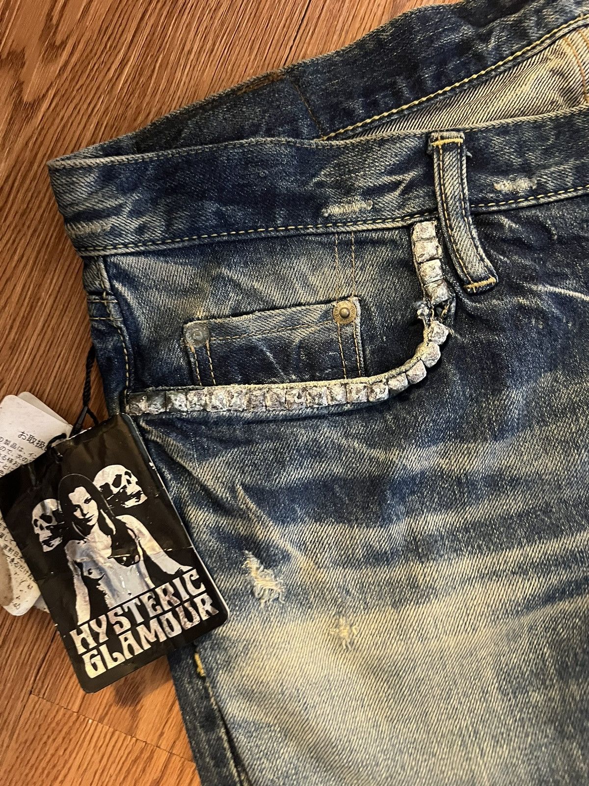 Hysteric Glamour × Vintage HYSTERIC GLAMOUR Size 24" / US 00 / IT 34 - 3 Thumbnail