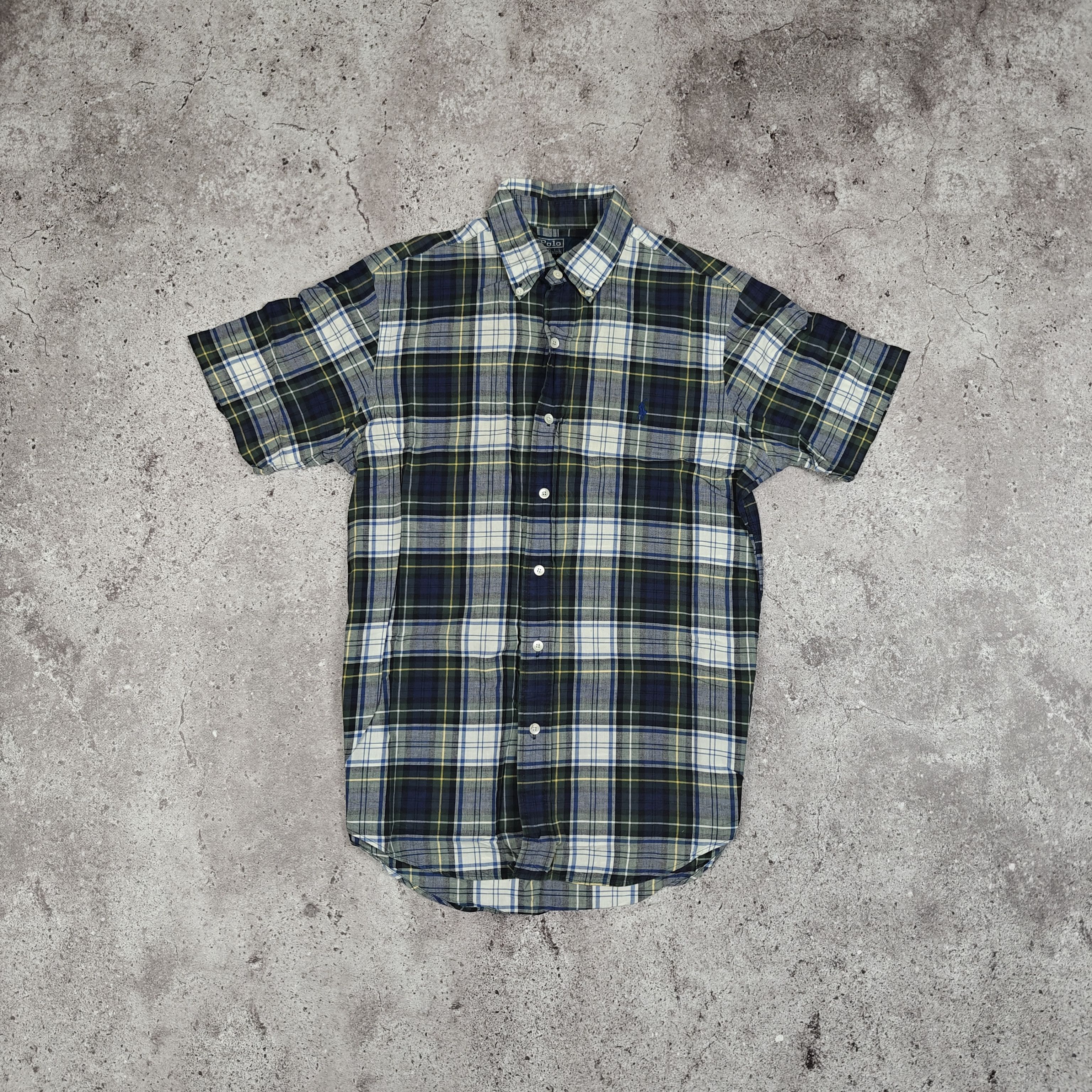 Polo Ralph Lauren Polo Ralph Lauren Check Shirt Vintage Small Logo M Size US M / EU 48-50 / 2 - 1 Thumbnail