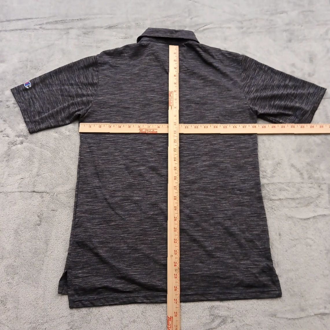 Champion Champion Polo Shirt Mens Small Gray Short Sleeve Size US S / EU 44-46 / 1 - 5 Thumbnail