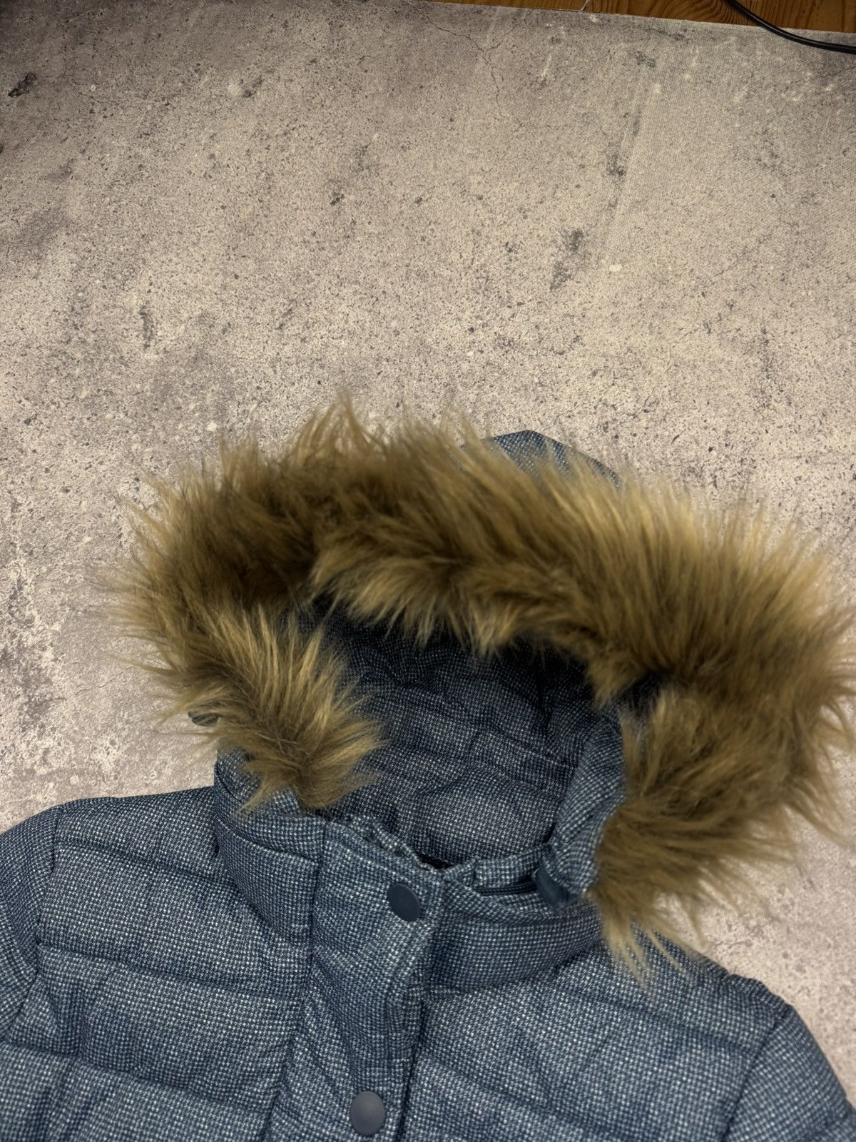 Superdry Superdry Y2K Super Fur Hoodie Jacket LGB Japanese style Size S / US 4 / IT 40 - 4 Thumbnail