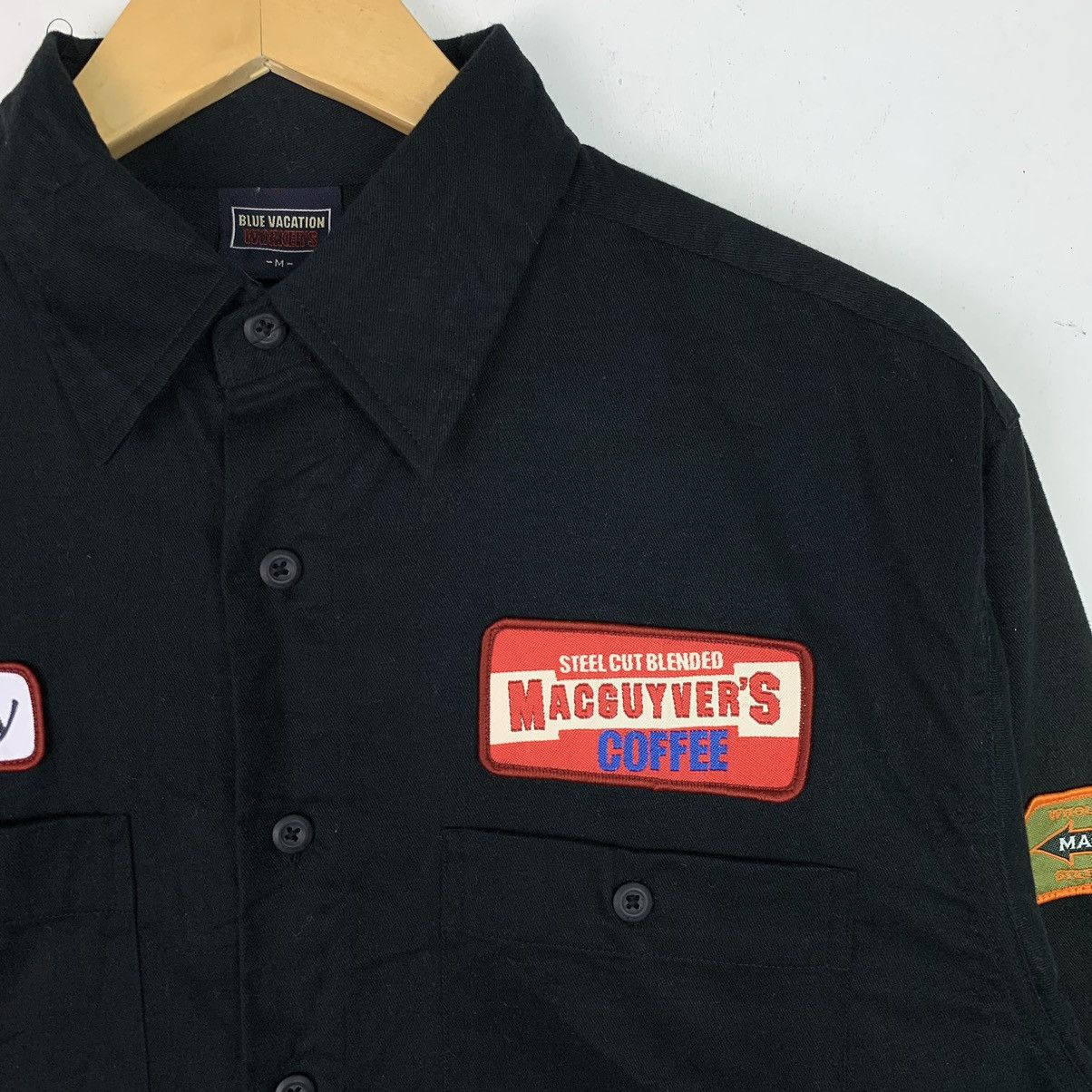 Japanese Brand × Vintage Vintage Blue Vacation Worker's Work wear Jacket Size US L / EU 52-54 / 3 - 3 Thumbnail