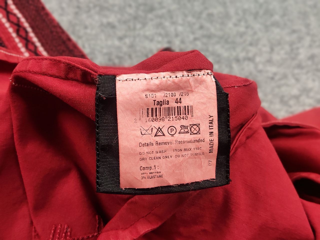 Other Bazar Deluxe Design embroidered logo Red Light Long Jacket Size M / US 6-8 / IT 42-44 - 16 Thumbnail