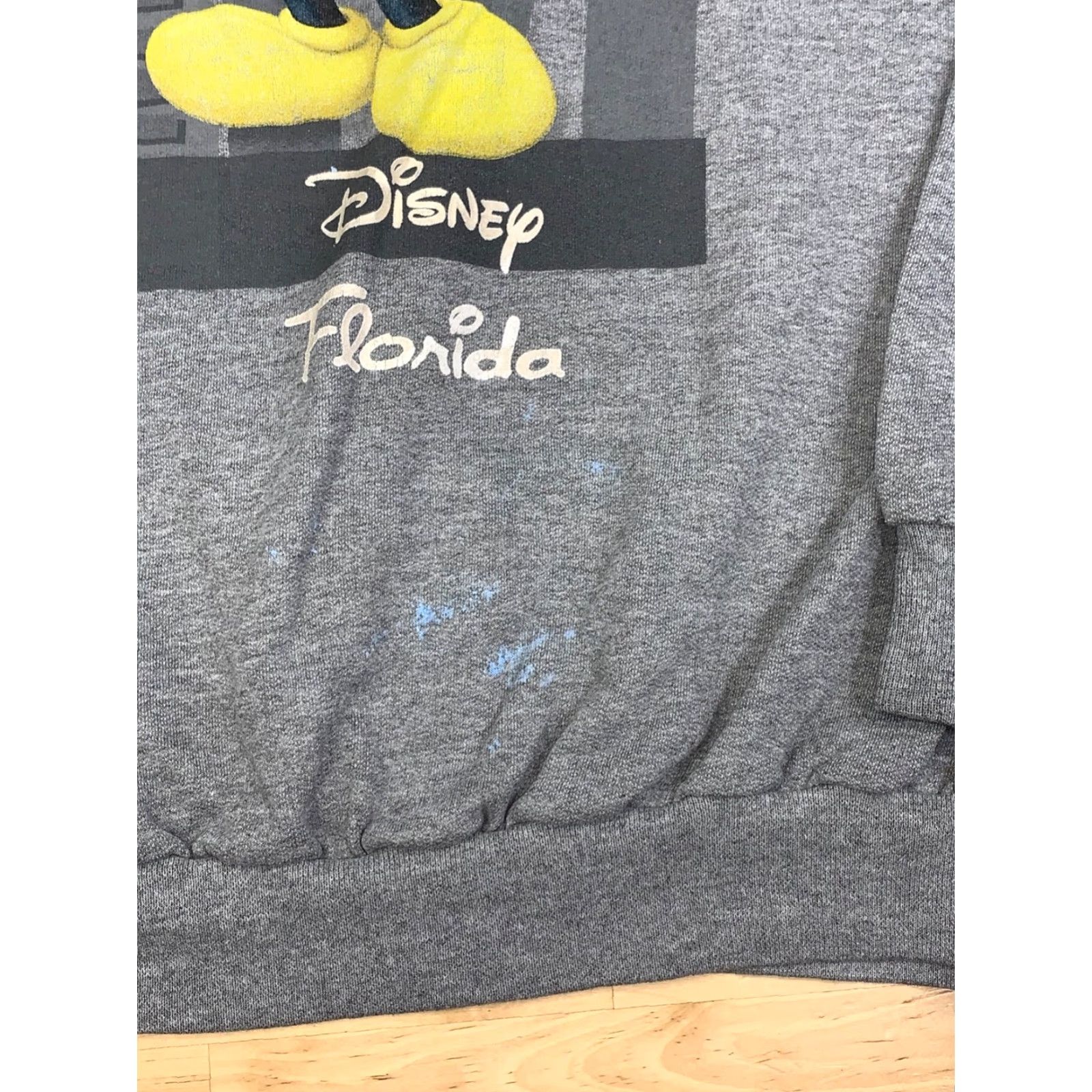 Disney VINTAGE Disney Mickey Sweatshirt Adult M Gray Florida Crew Neck Pullover 11771 Size US M / EU 48-50 / 2 - 4 Thumbnail