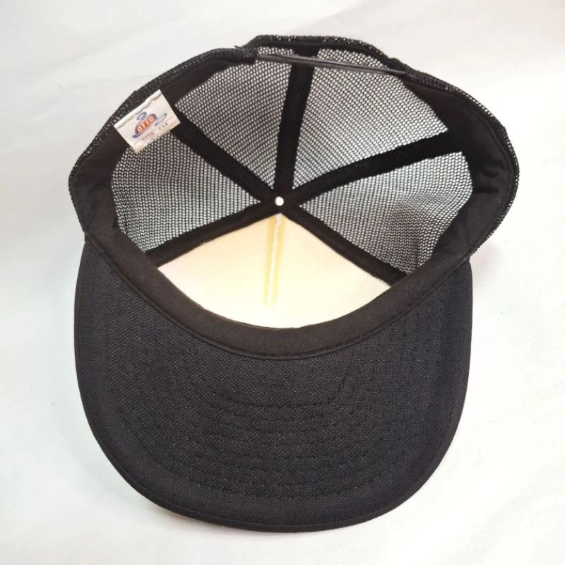 Montane × Vintage Montana SnapBack Vintage Hat – Black & White Mesh Adjustable Size ONE SIZE - 5 Thumbnail