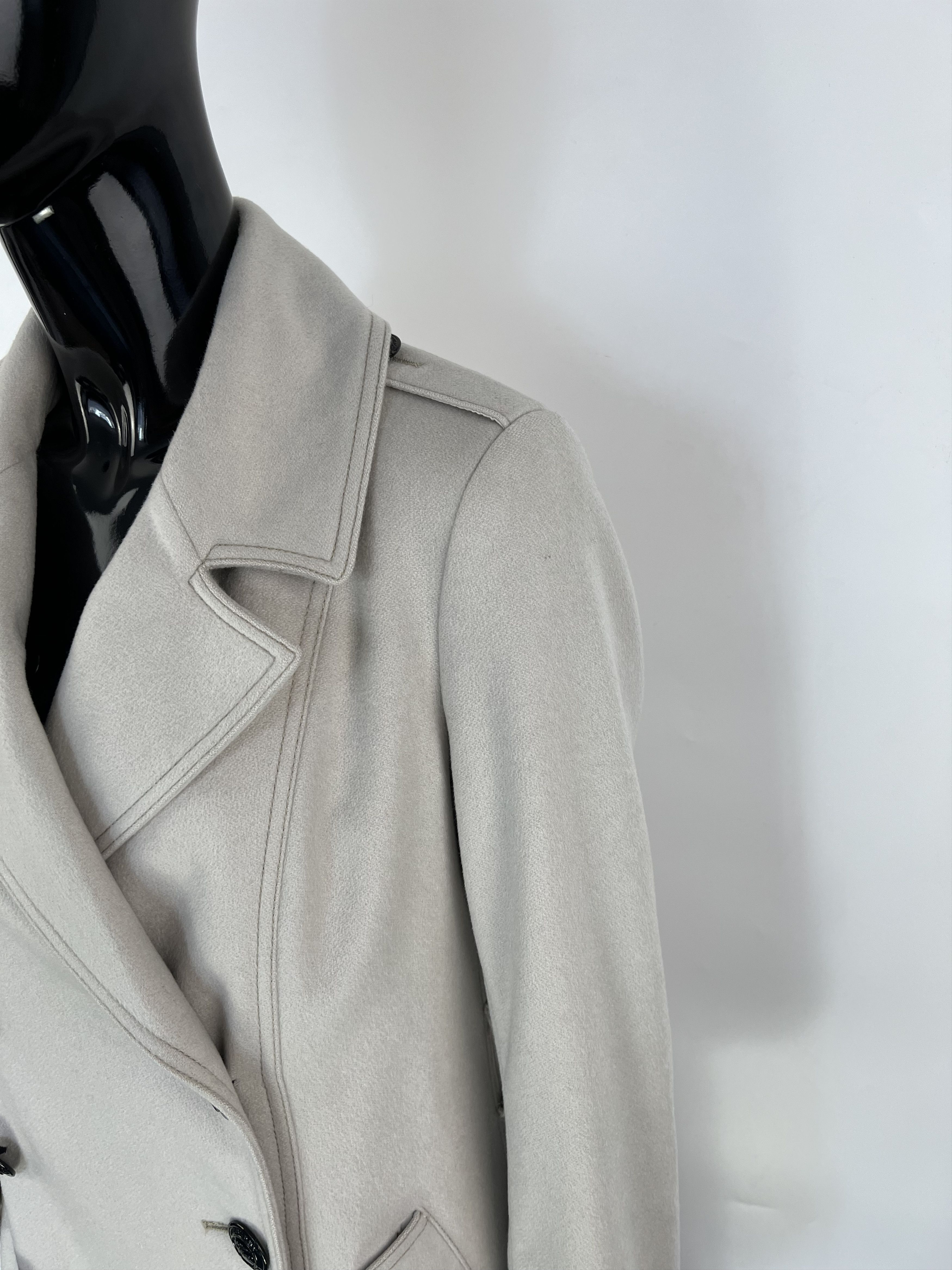 Burberry Burberry 100% Cashmere Double Breasted Coat Size US 8 Size M / US 6-8 / IT 42-44 - 7 Thumbnail