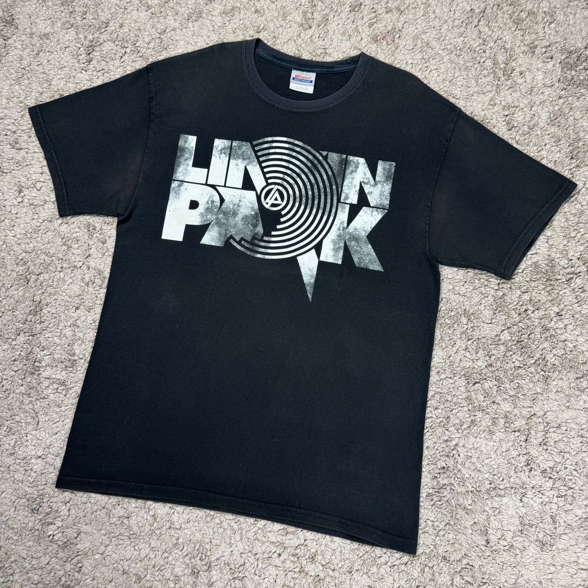 Band Tees Vintage Linkin Park Spellout T-shirt Size US L / EU 52-54 / 3 - 4 Thumbnail