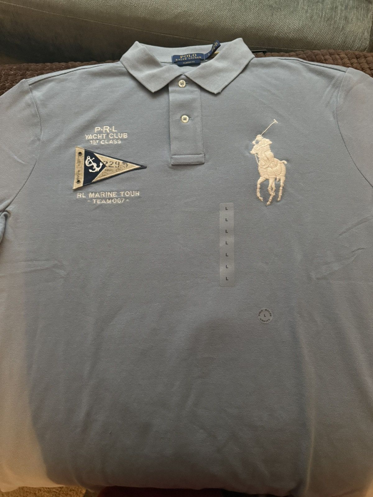 Polo Ralph Lauren Polo Ralph Lauren Yacht Club Polo Size US L / EU 52-54 / 3 - 4 Thumbnail