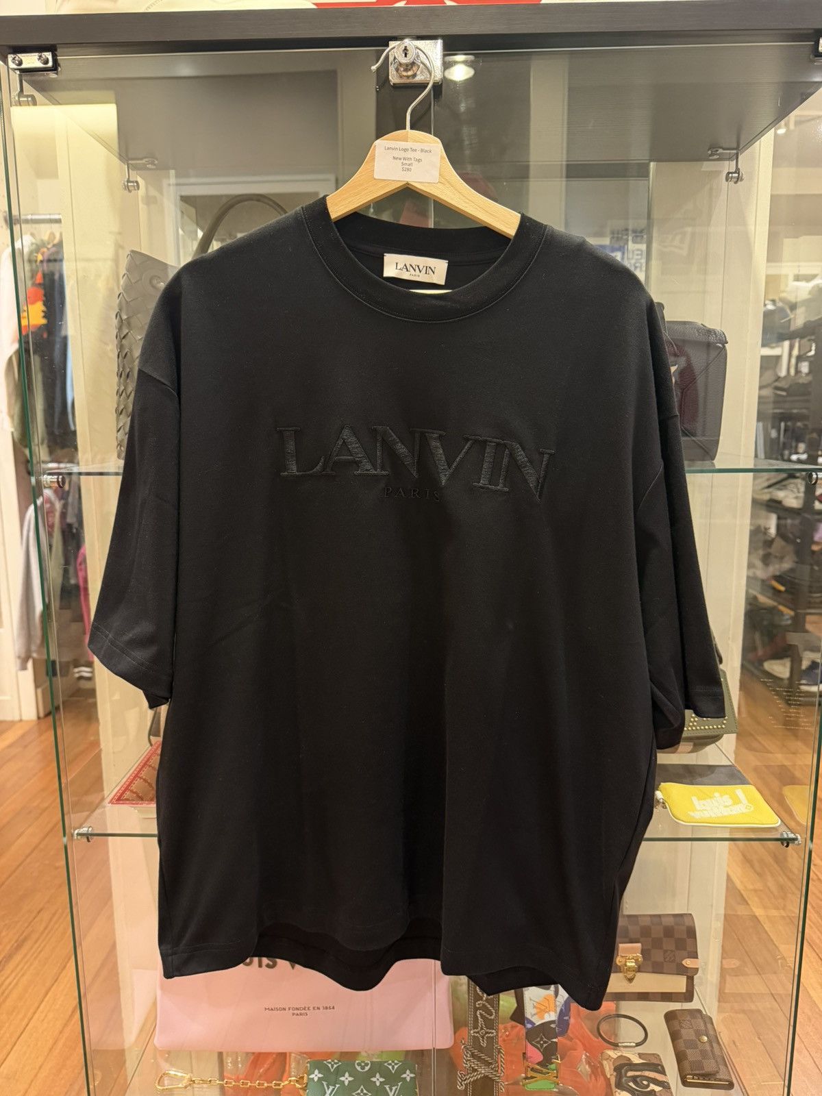 Lanvin Lanvin Embroidered Logo Tee Size US S / EU 44-46 / 1 - 1 Thumbnail