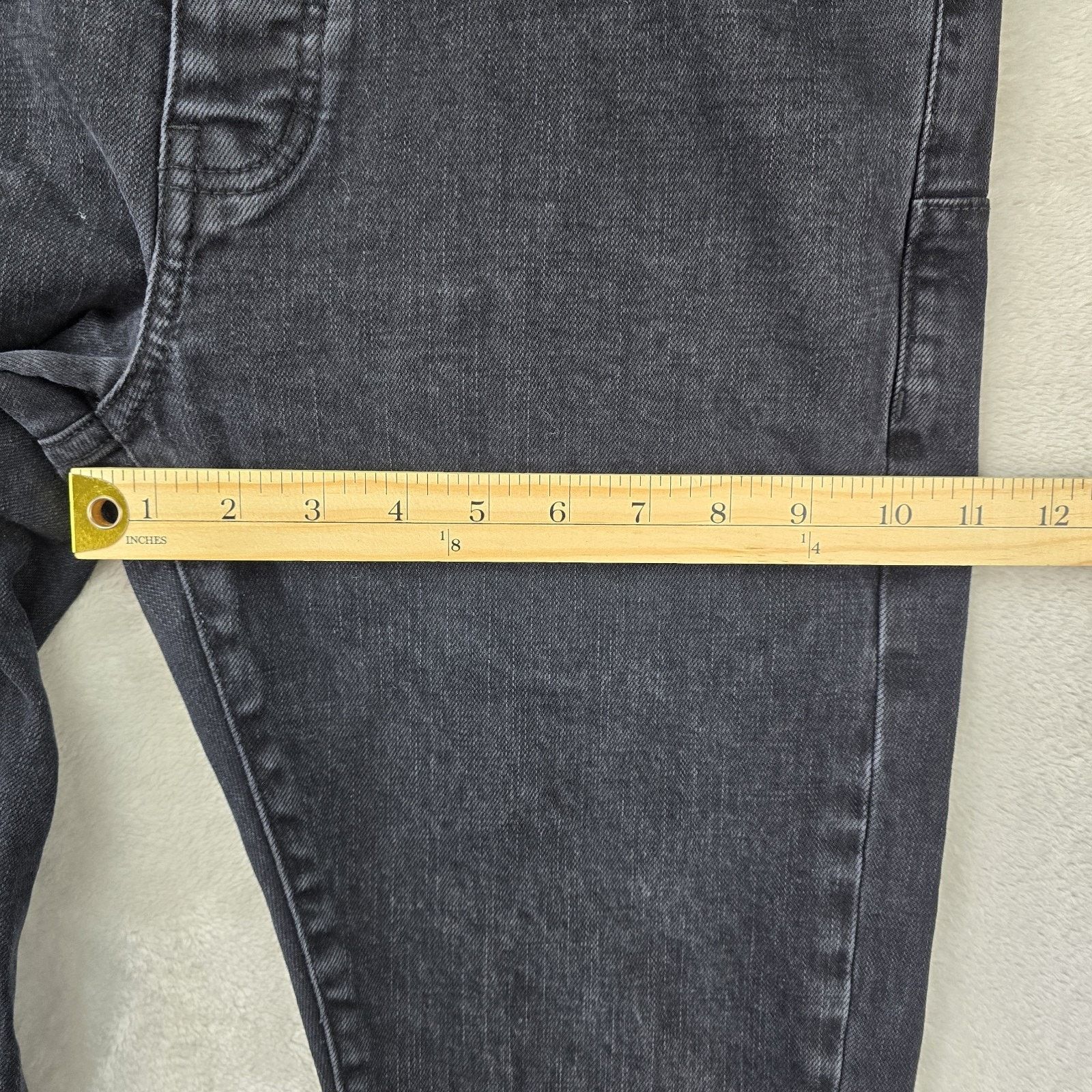 Purple Brand Purple Brand Jeans Mens 33x30 Black P001 Distressed Slim Fit Size US 33 - 18 Thumbnail
