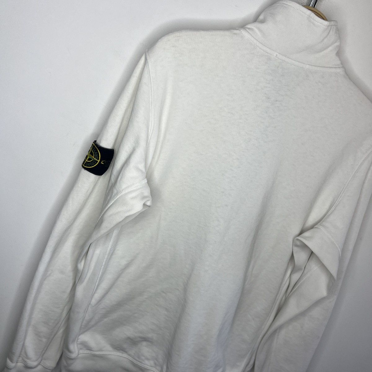 Stone Island Stone Island White Zip Sweatshirt Size US M / EU 48-50 / 2 - 11 Thumbnail