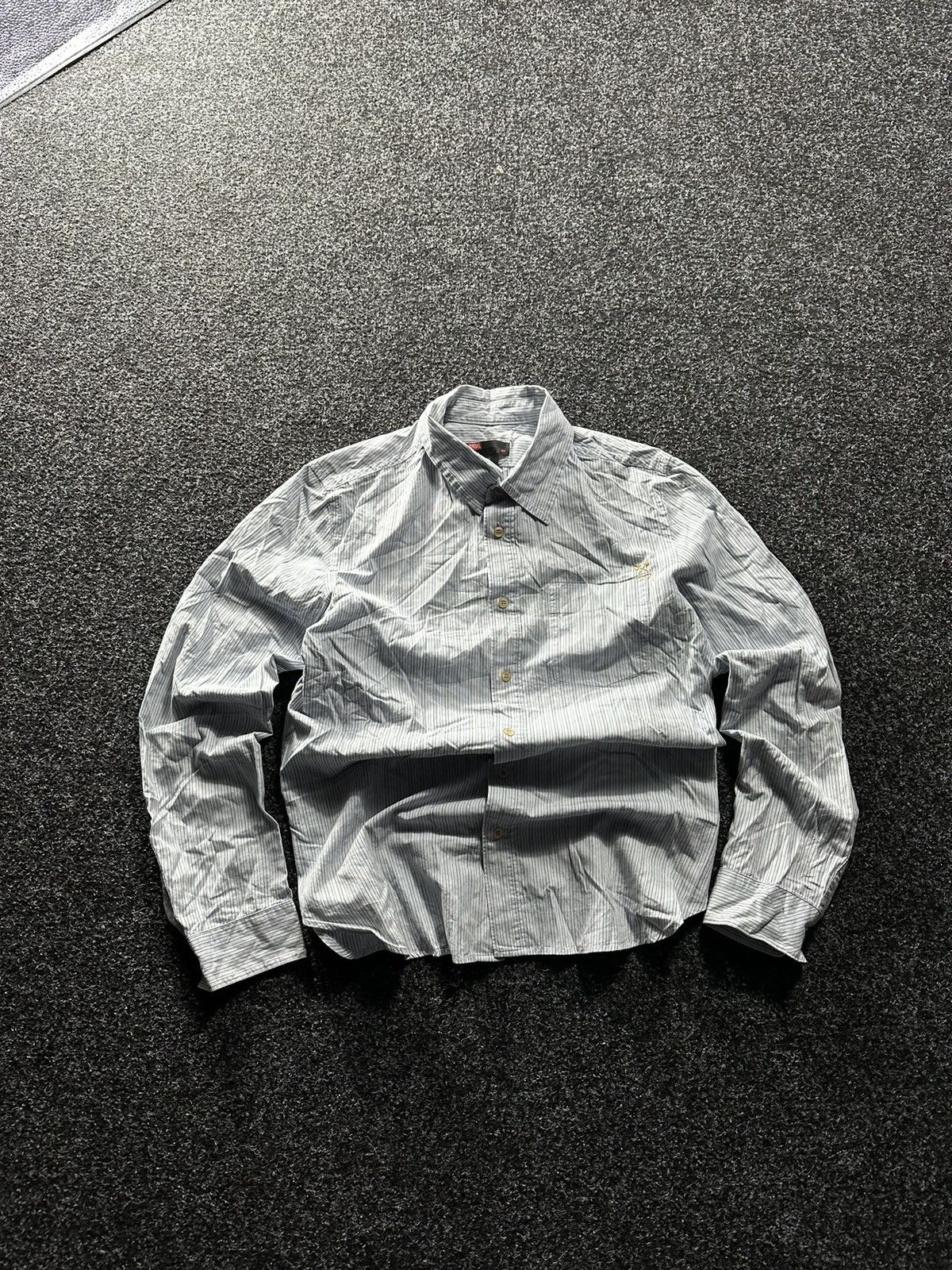 Diesel × Vintage 🚨VNTG Diesel Avant-garde Shirt 90s very rare Streetwear Size US L / EU 52-54 / 3 - 1 Thumbnail