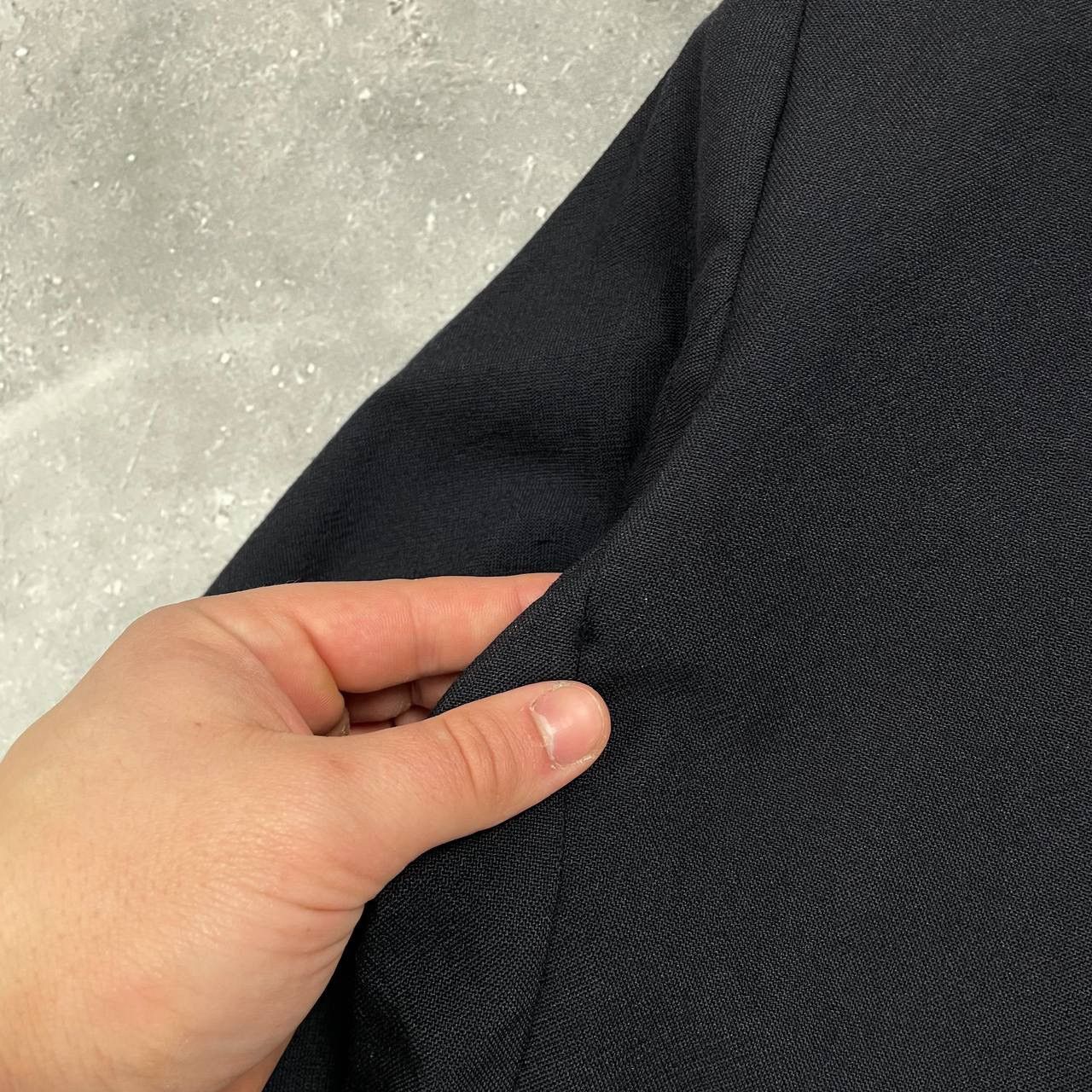 Arket Arket Modern Two-Button Wool Blazer Blue Size 46 Size 36S - 22 Thumbnail