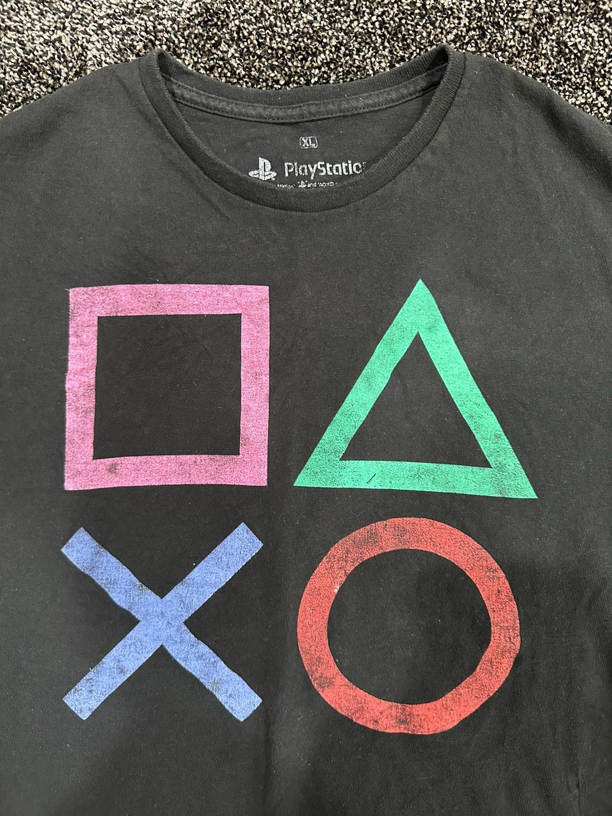 Playstation Playstation Vintage 90s Buttons T-Shirt Size US M / EU 48-50 / 2 - 5 Thumbnail