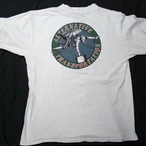 Vintage Vintage Hewlett Packard Alternative Transportation T-Shirt Size US L / EU 52-54 / 3 - 8 Thumbnail