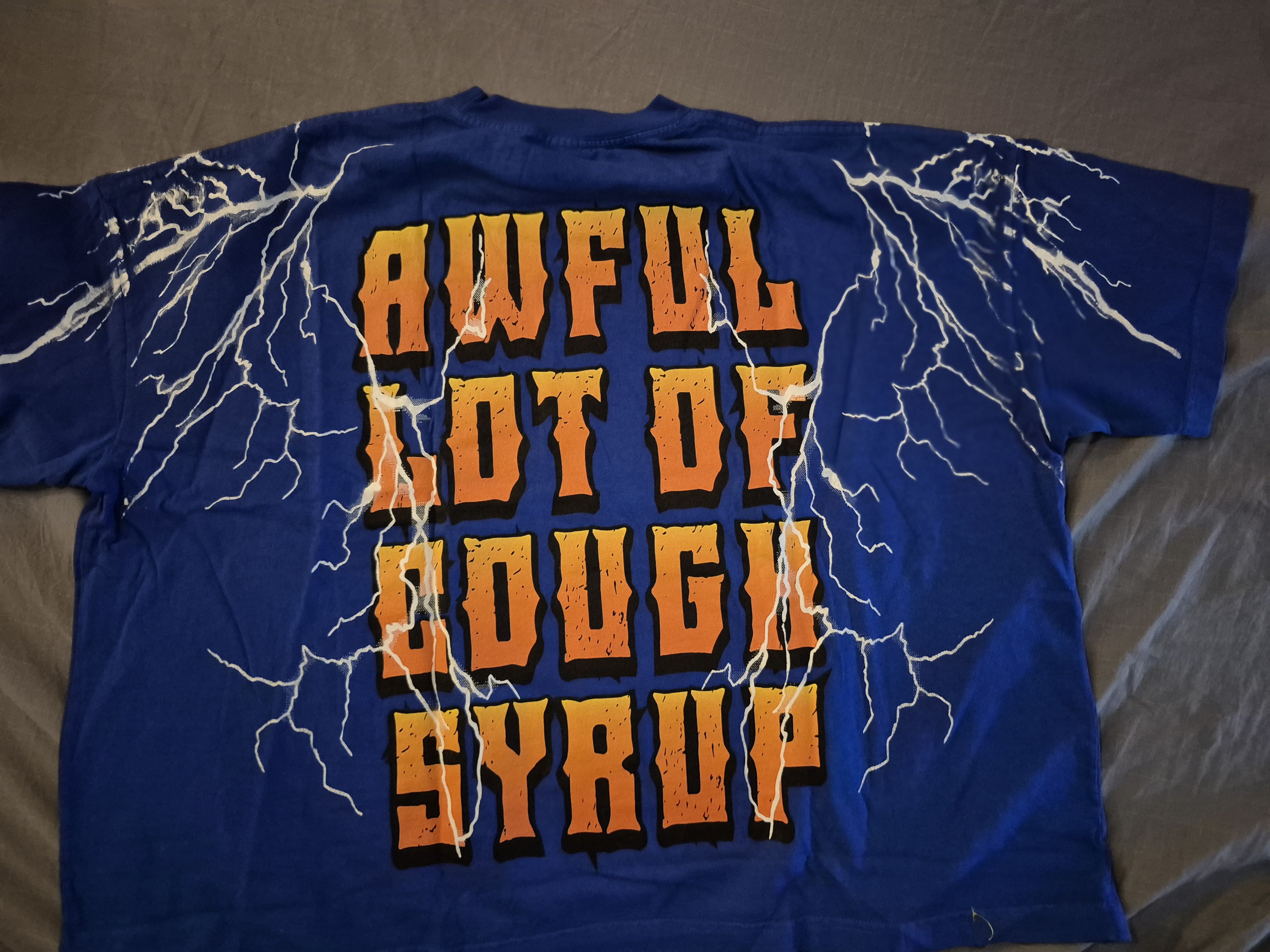 Awful Lot of Cough Syrup Awful Lot of Cough Syrup Wide Bear Tee Shirt Size Large Size US L / EU 52-54 / 3 - 2 Thumbnail