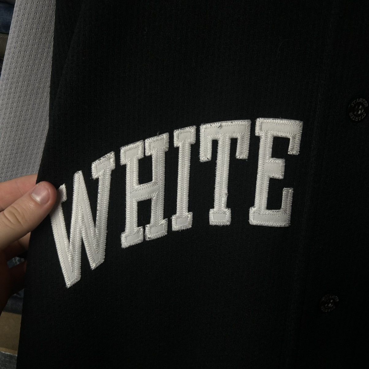 Starter Vintage Starter White Sox Baseball button jersey size XL Size US XL / EU 56 / 4 - 3 Thumbnail
