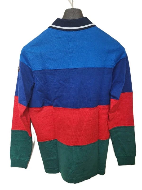 Paul & Shark RRP320€ PAUL&SHARK sz L Polo Yachting Long Sleeves Striped Size US L / EU 52-54 / 3 - 2 Thumbnail