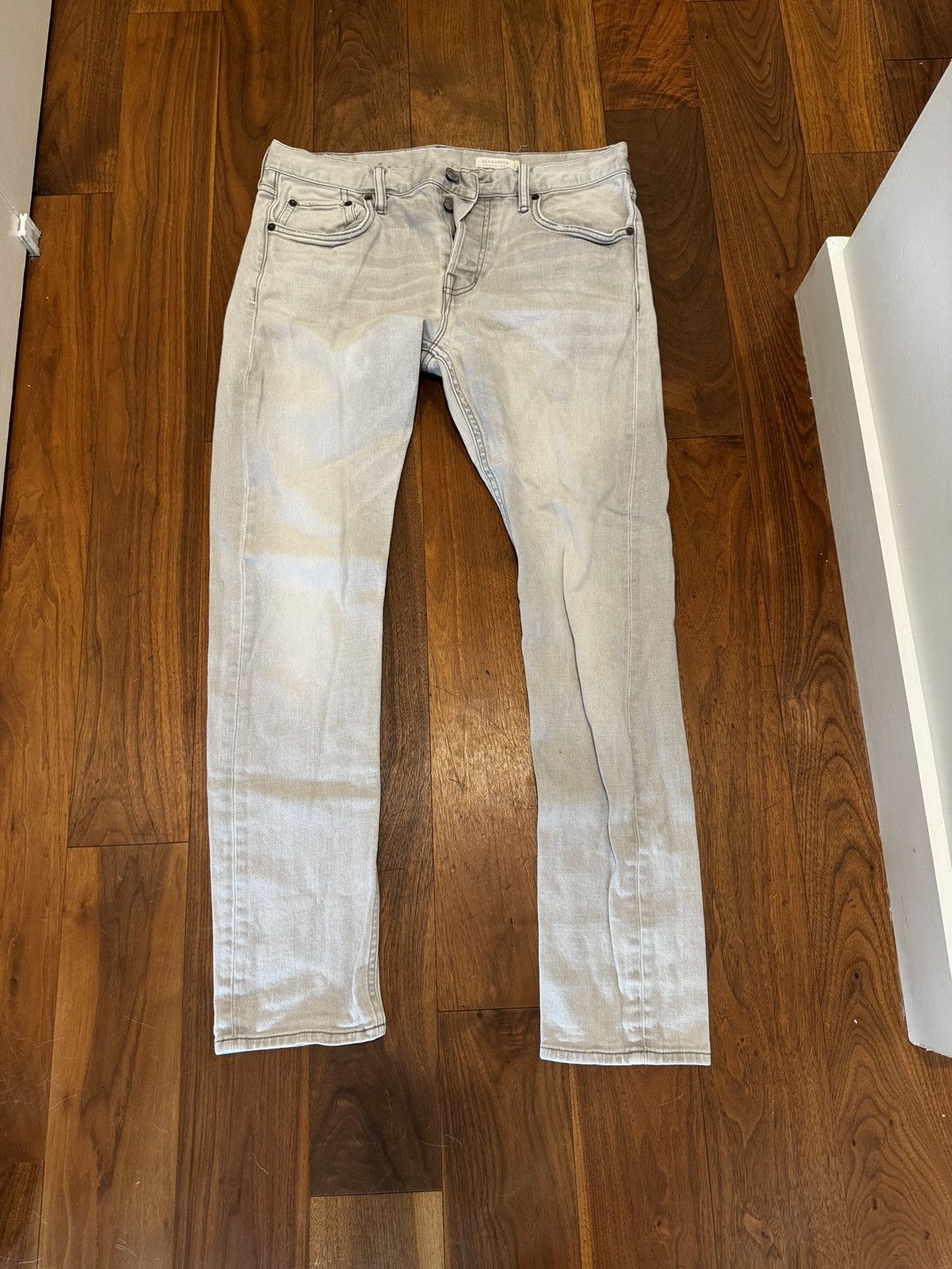 Allsaints Allsaints Denim Jeans - Cigarette Wash - Skinny fit - 34 Size US 34 / EU 50 - 1 Thumbnail