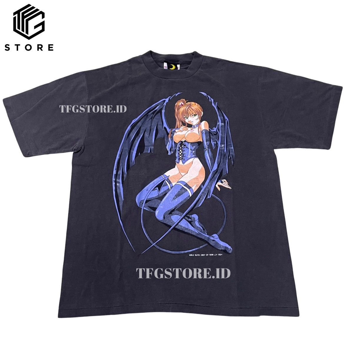 Vintage HOT 🔥 Bible Black Curse Waifu Sex Anime Tee Manga T shirt XL |  Grailed