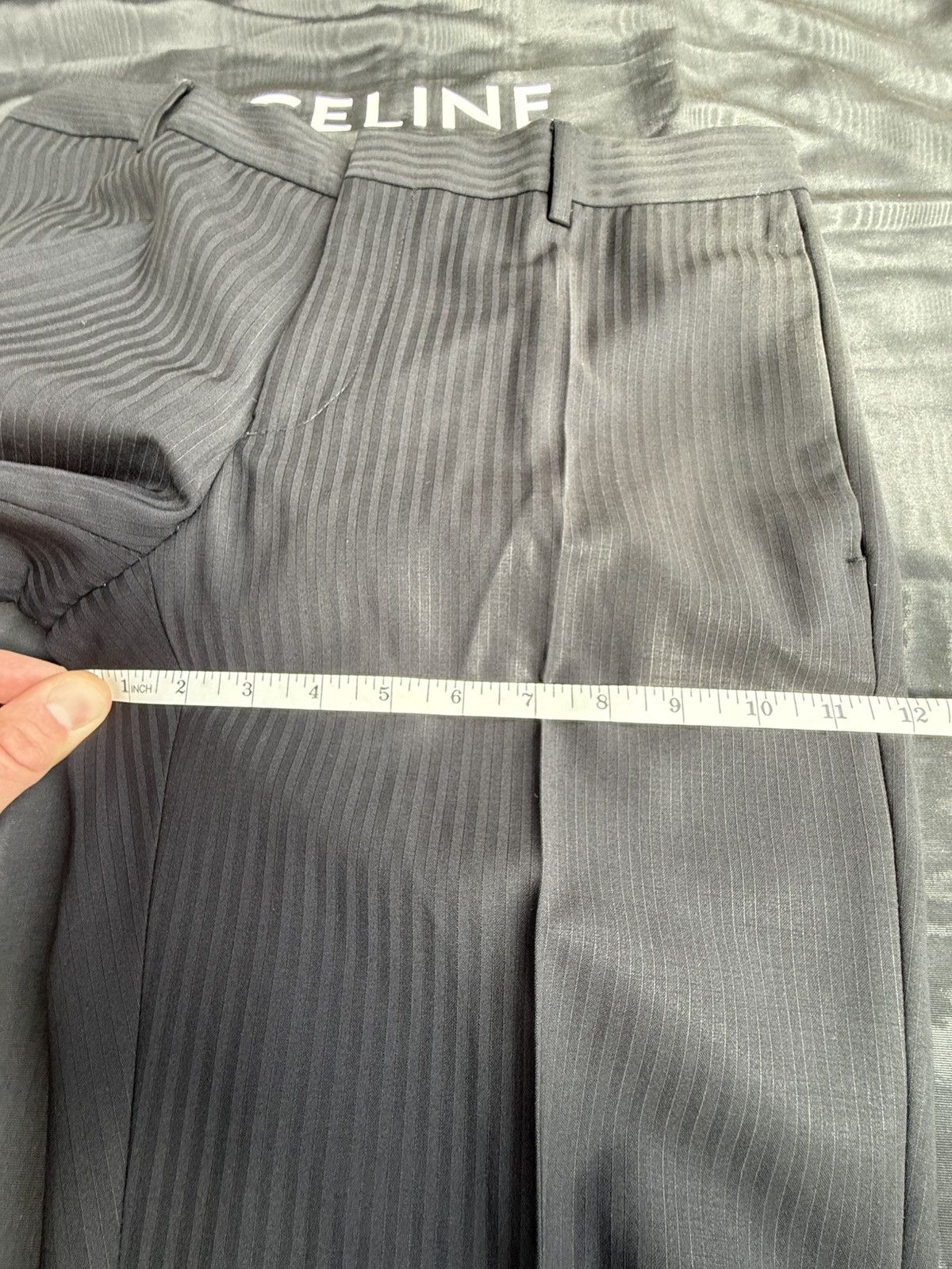 Dior SS07 Dior Homme subtle pinstripe suit 48 Size 38R - 16 Thumbnail