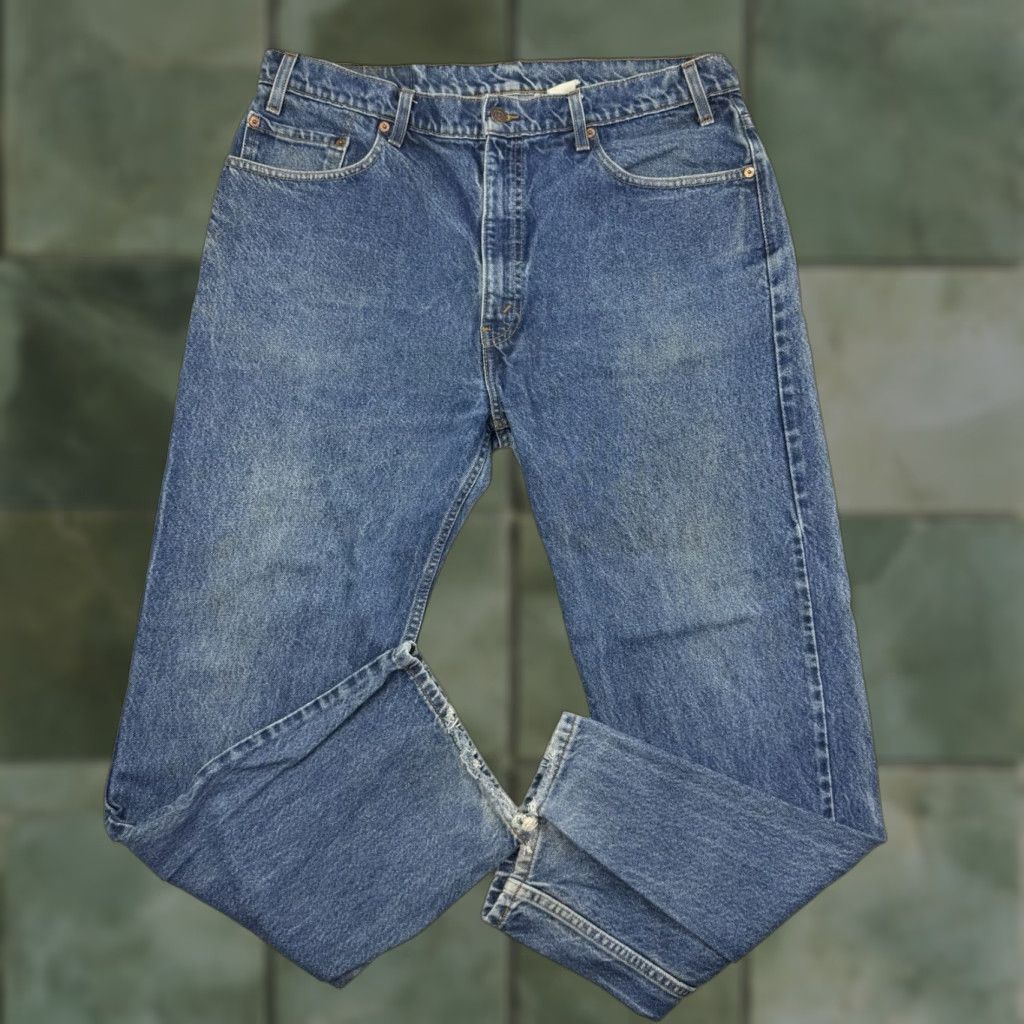 Levi's Vintage Levis Jeans Adult 34x29 Straight Leg Pants 1990s Vtg Classic Hipster Size US 34 / EU 50 - 1 Thumbnail
