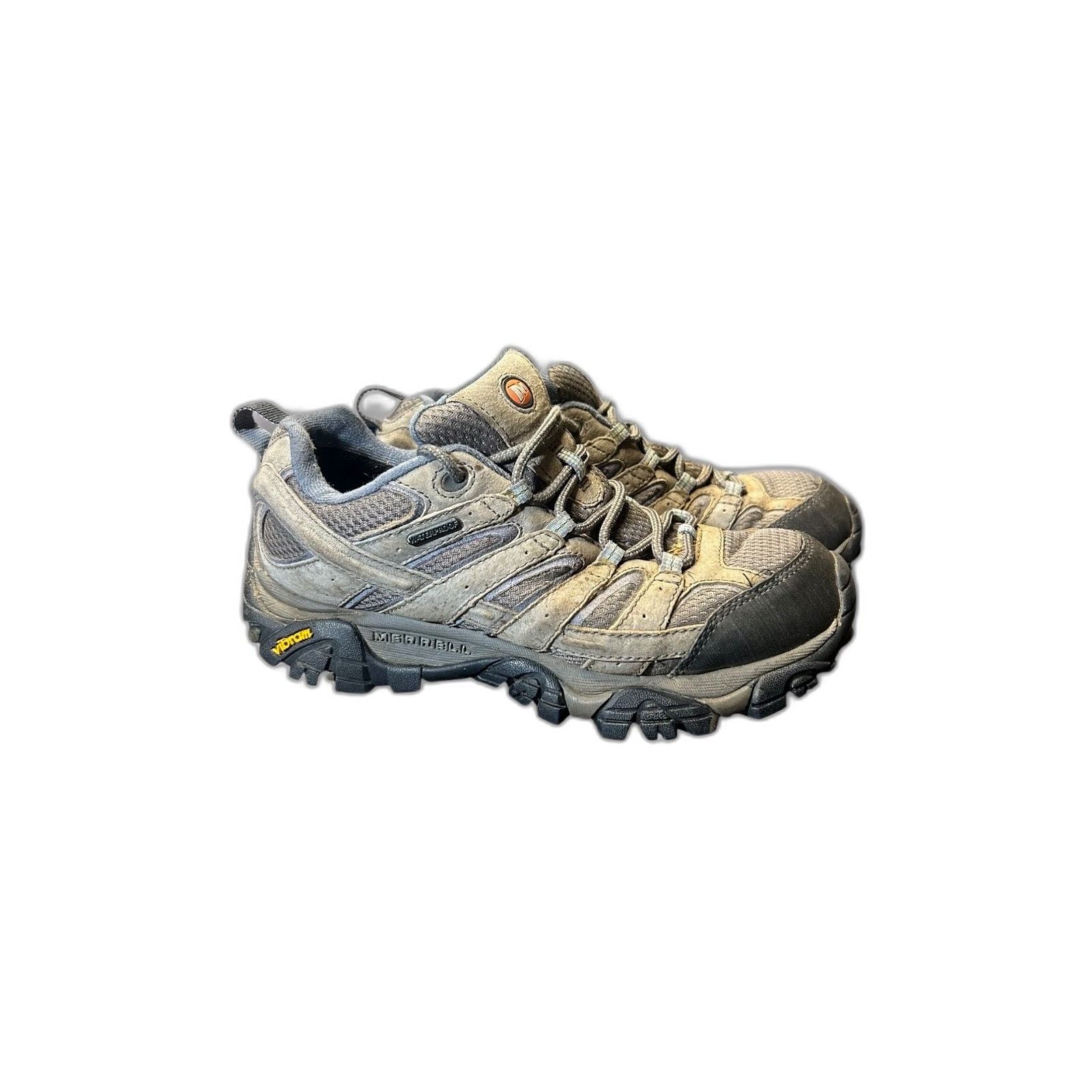Merrell Merrell Womens Moab 2 J06014 Gray Hiking Shoes Sneakers Size Size US 8 / EU 41 - 1 Thumbnail