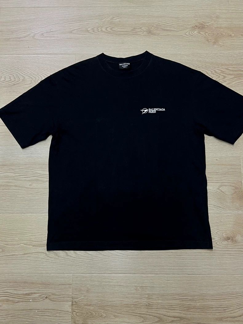 Balenciaga Balenciaga Boomerang Short Sleeve Tee - dmc Size US M / EU 48-50 / 2 - 1 Thumbnail