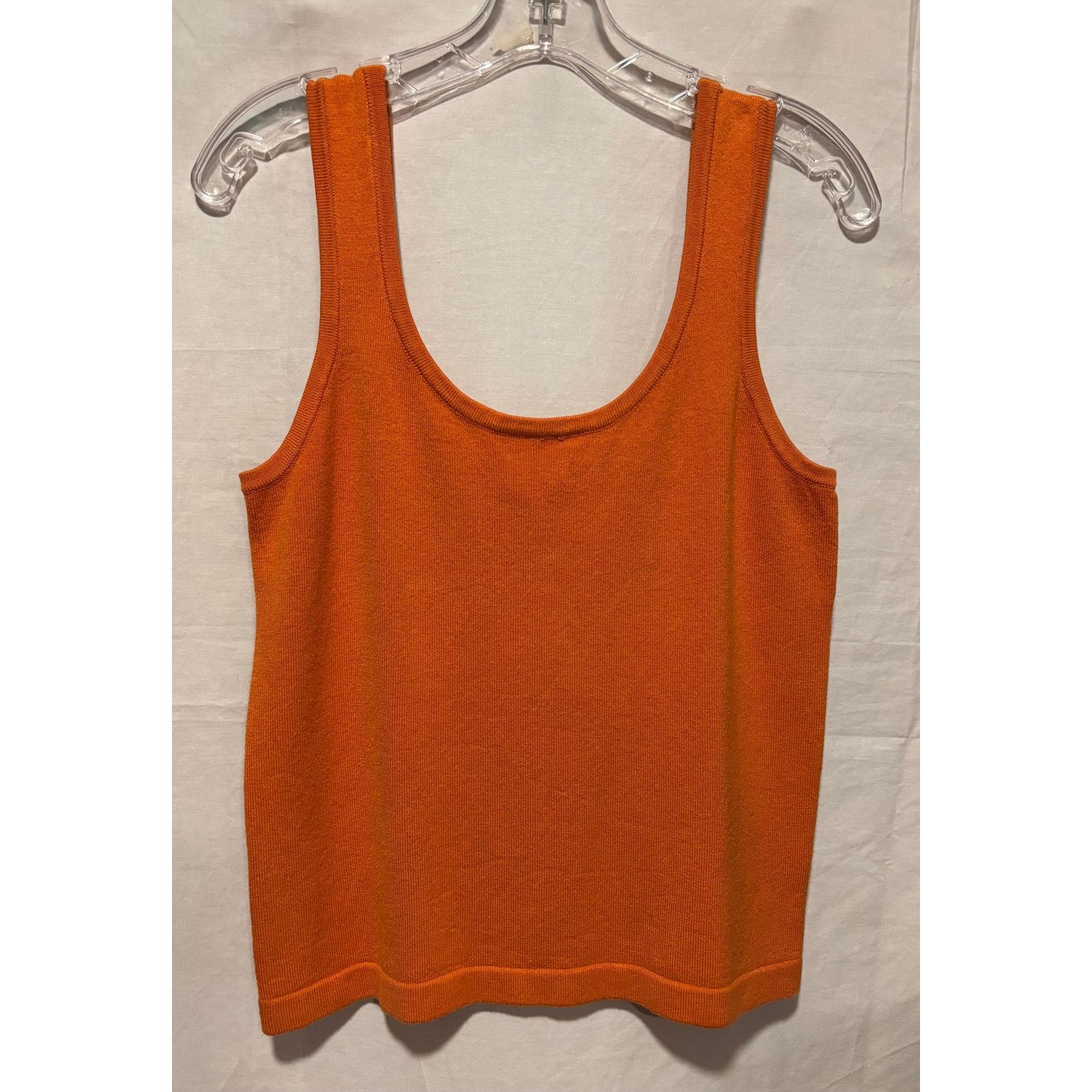 Ellen Tracy Ellen Tracy Linda Allard Vintage Orange Tank Cami Top Sz M Size M / US 6-8 / IT 42-44 - 4 Thumbnail