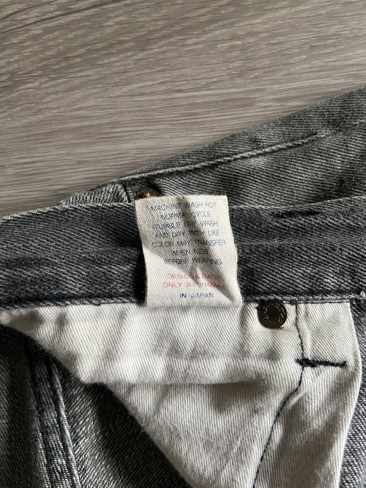 Evisu Grey Evisu Classic Seagull Denim Pants Jeans Size US 36 / EU 52 - 7 Thumbnail