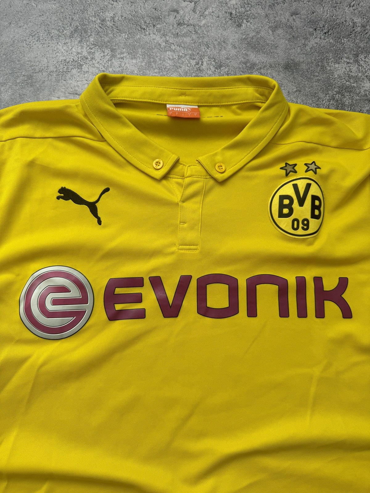 Puma × Vintage Vintage Puma Borussia Dortmund 2014-15 Home Jersey size L Size US L / EU 52-54 / 3 - 3 Thumbnail