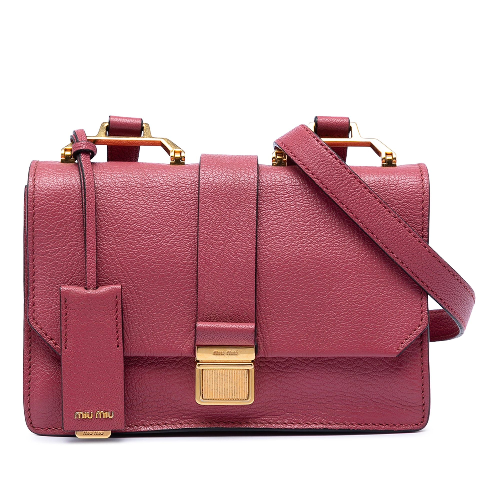 Miu Miu Goatskin Madras Crossbody Size ONE SIZE - 1 Thumbnail