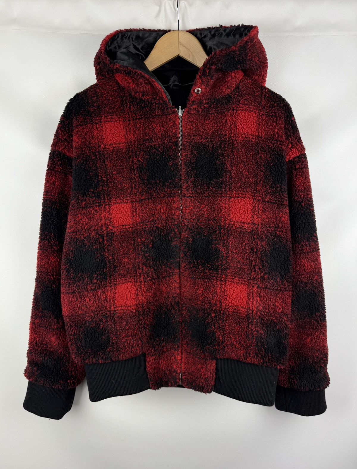 The Kooples The Kooples Ladies Reversible Fleece Bomber Jacket Size 1 Size S / US 4 / IT 40 - 1 Thumbnail