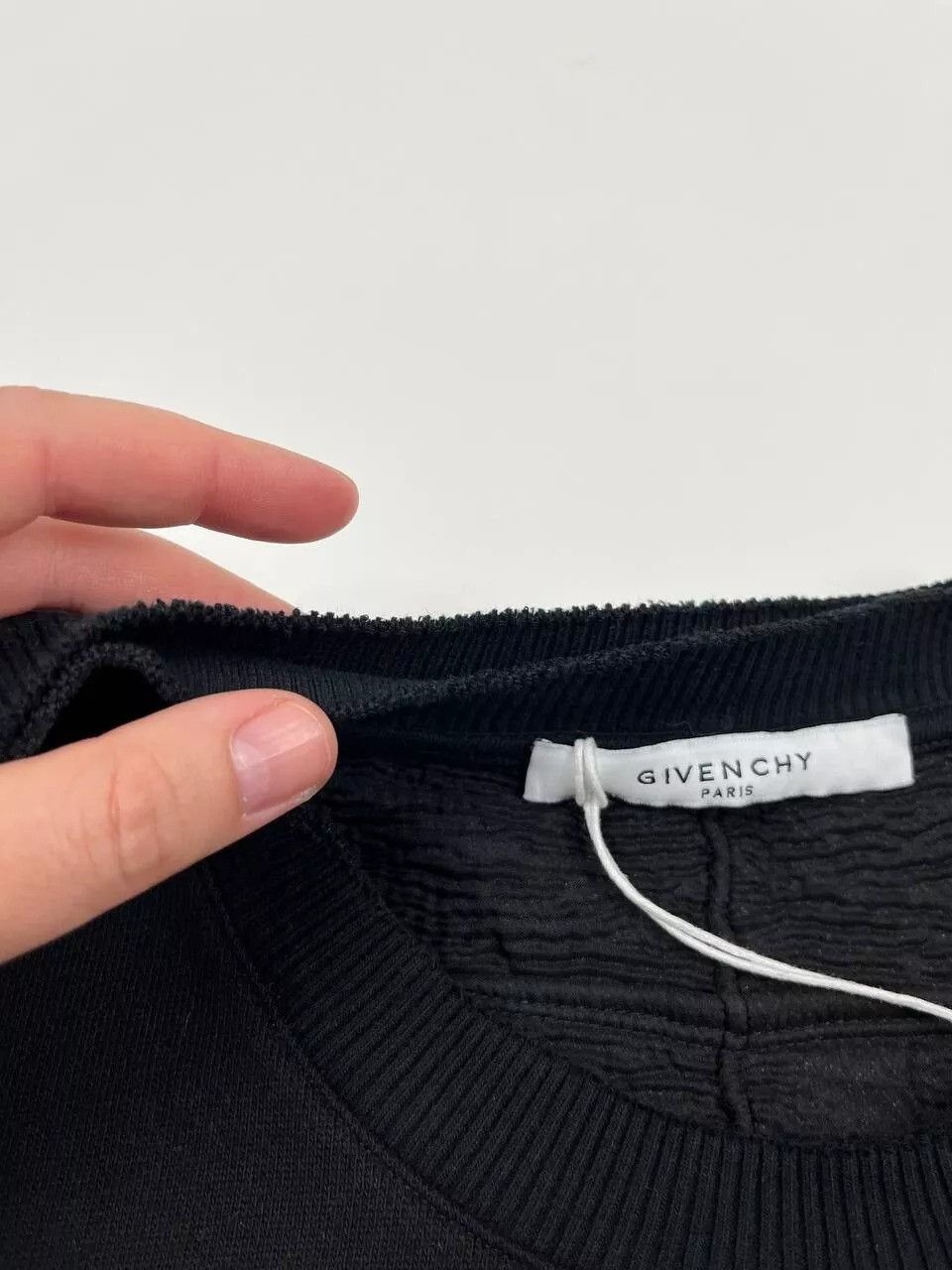 Givenchy Givenchy Destroyed Sweatshirt Black Size US L / EU 52-54 / 3 - 11 Thumbnail