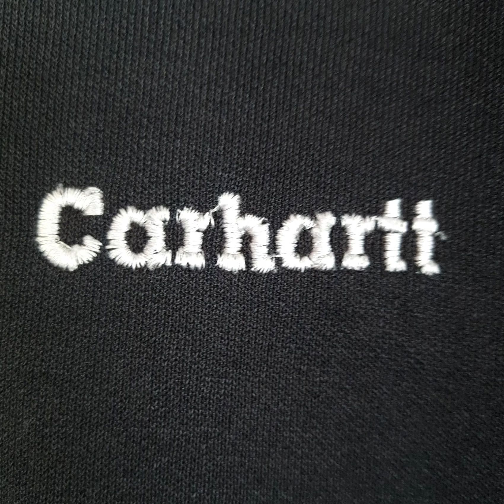 Carhartt VINTAGE Carhartt Hoodie Mens Large Black Full Zip Sweatshirt Workwear Size US L / EU 52-54 / 3 - 5 Thumbnail