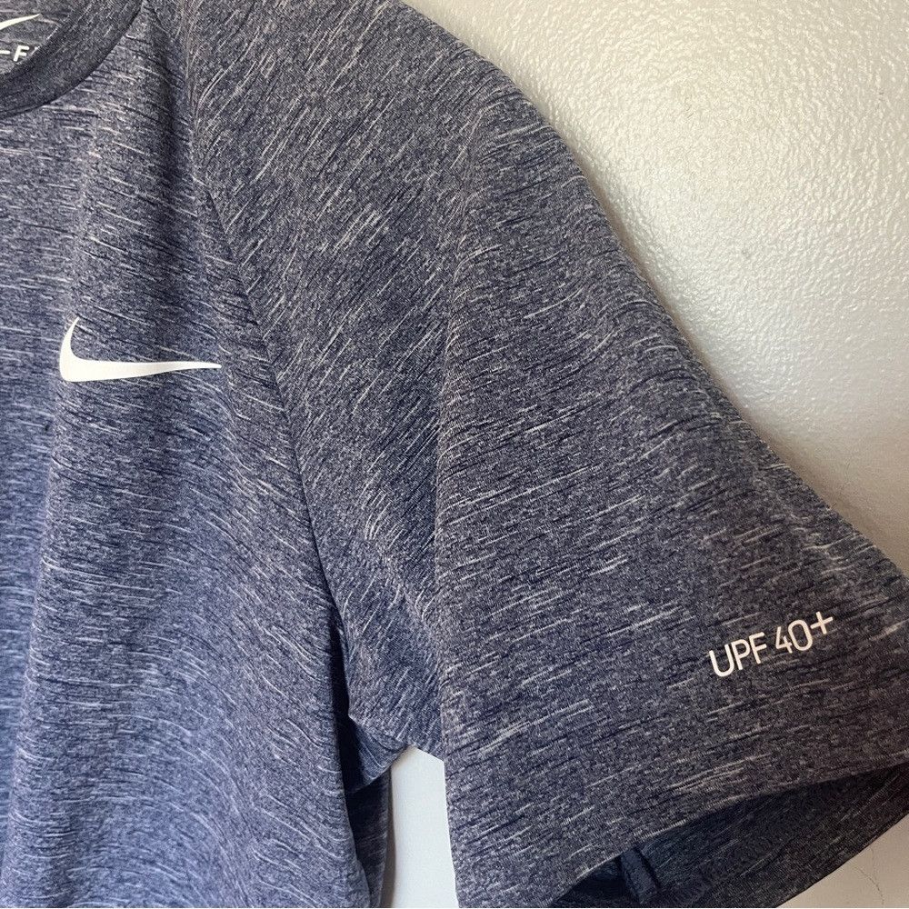 Nike Nike Men's Dri-FIT UPF 40+ Swim Tee (Small, Blue Grey Size US S / EU 44-46 / 1 - 5 Thumbnail