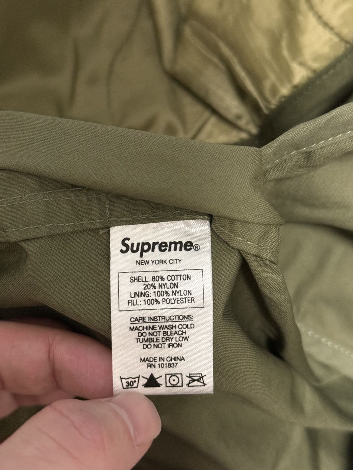Supreme Supreme Akira fishtail parka jacket small olive Size US S / EU 44-46 / 1 - 7 Thumbnail