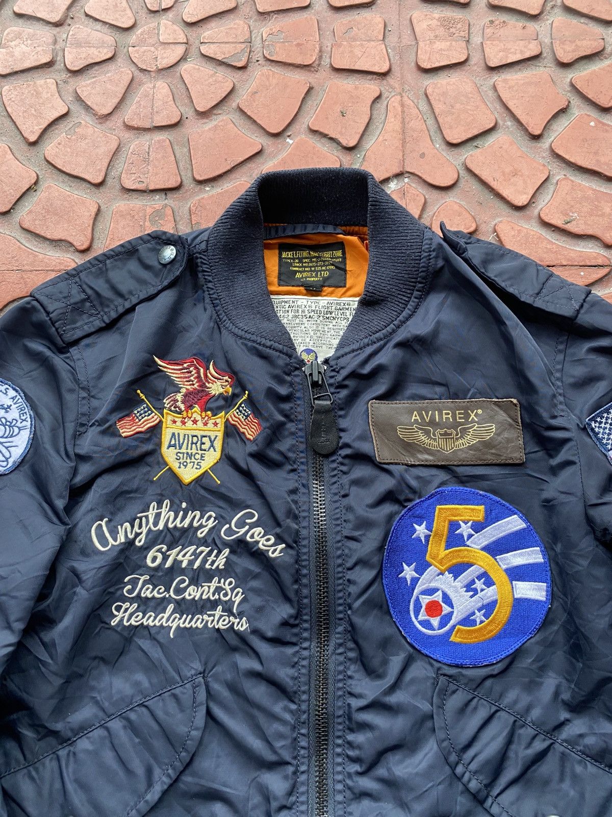 Avirex AVIREX L-2 5TH AIR FORCE FLIGHT BLOUSON JACKET Size US M / EU 48-50 / 2 - 7 Thumbnail