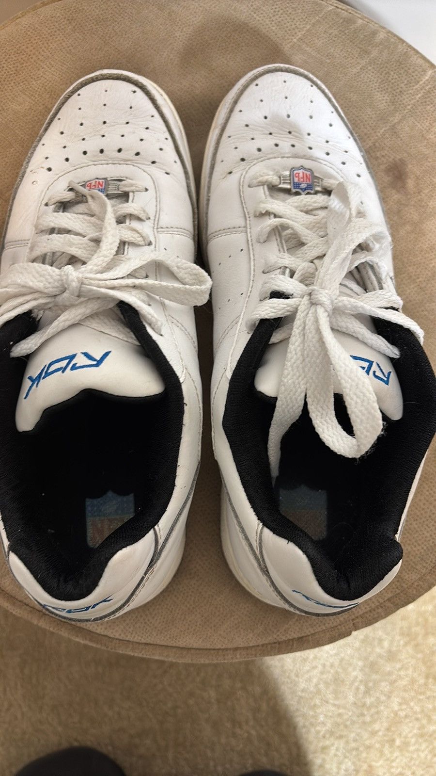 NFL × Reebok × Vintage Vintage Reebok Carolina Panthers Shoes Size US 9 / EU 42 - 6 Thumbnail