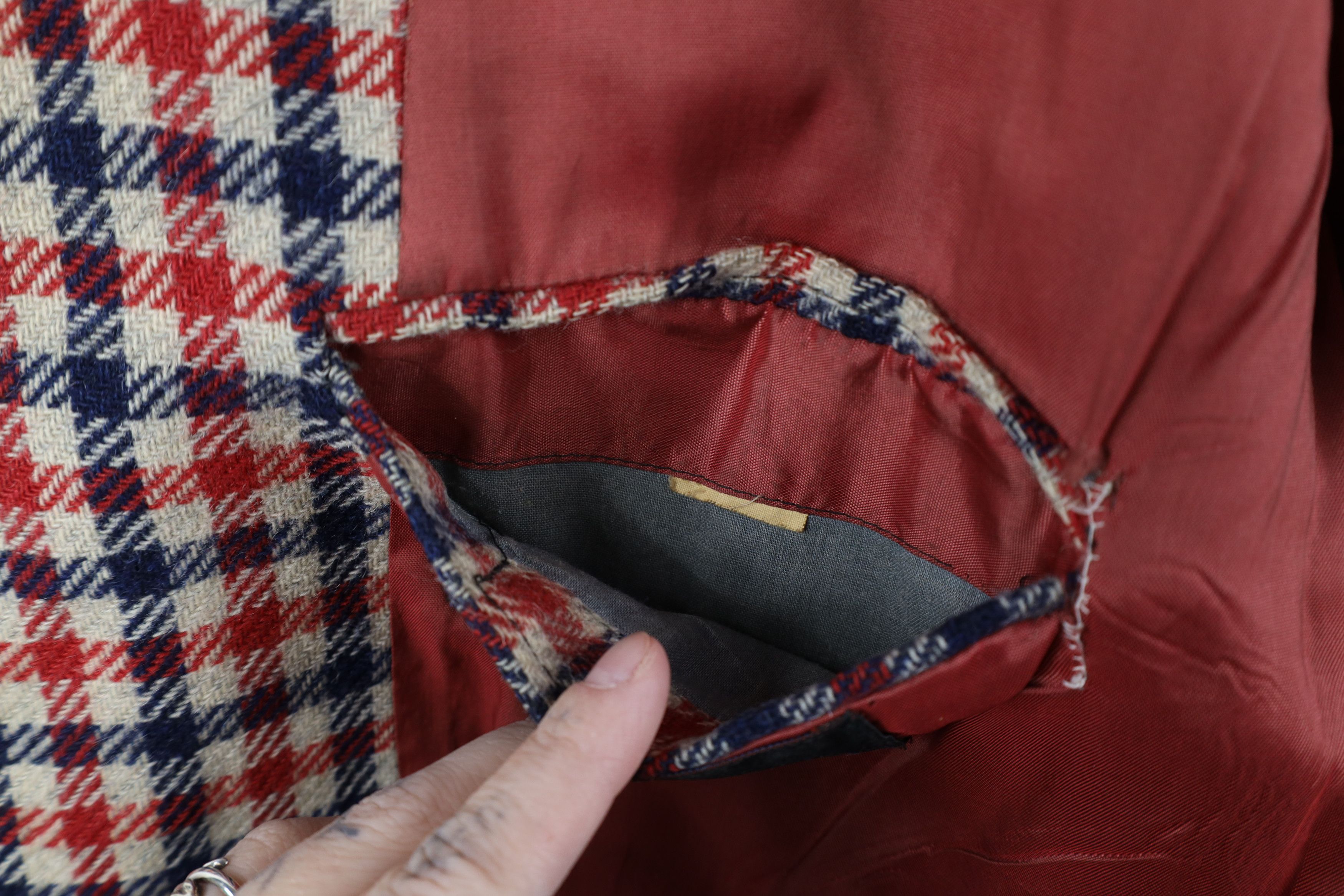 Vintage Vintage 60s 70s Rockabilly Suit Coat Blazer Jacket Plaid USA Size US XXL / EU 58 / 5 - 12 Thumbnail