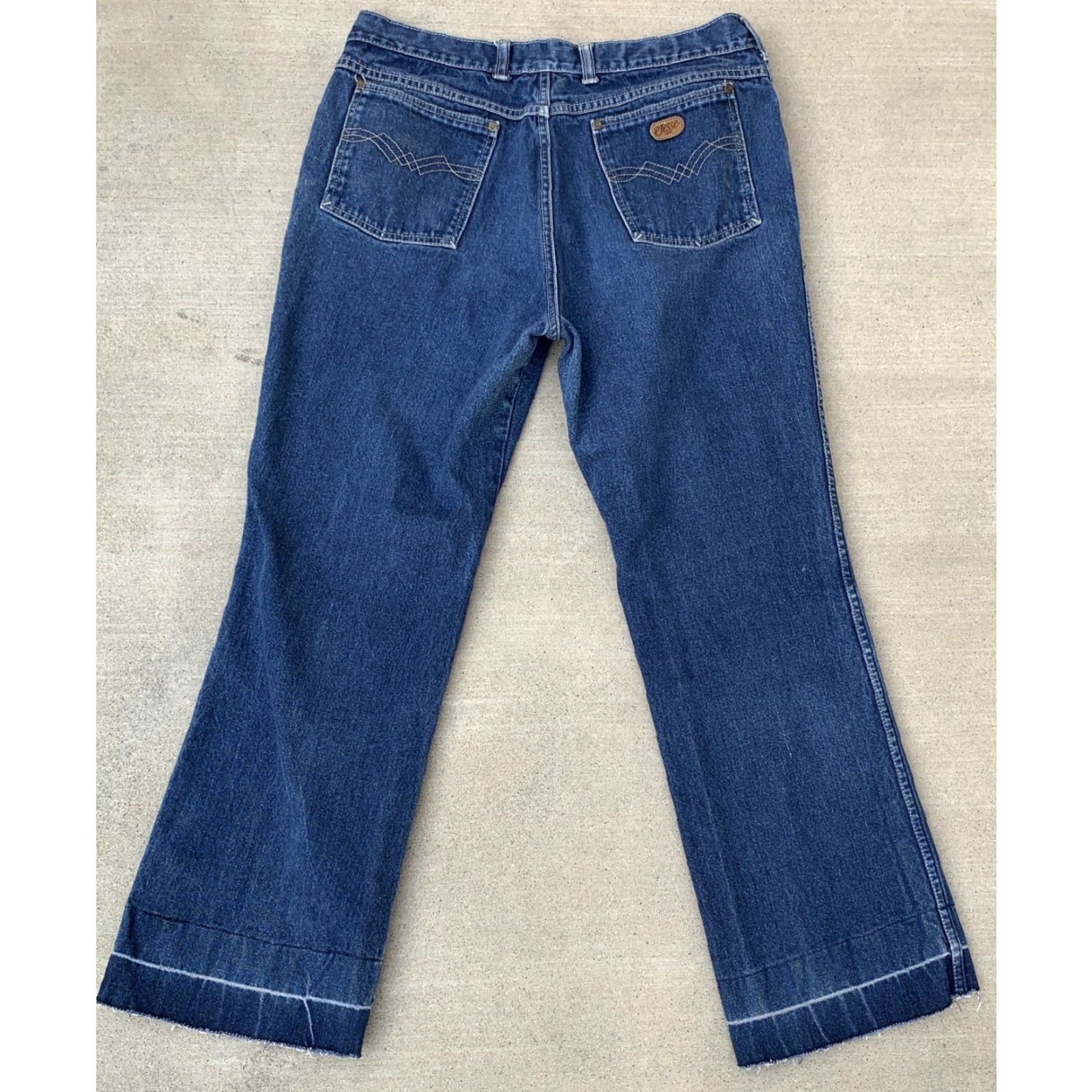 Vintage VINTAGE Jesse Jeans Mens Size 40 Waist 36 in Blue 100% Cotton Jeans with Pockets See Pics Mens Regular 29.5 Inseam Size US 40 / EU 56 - 7 Thumbnail