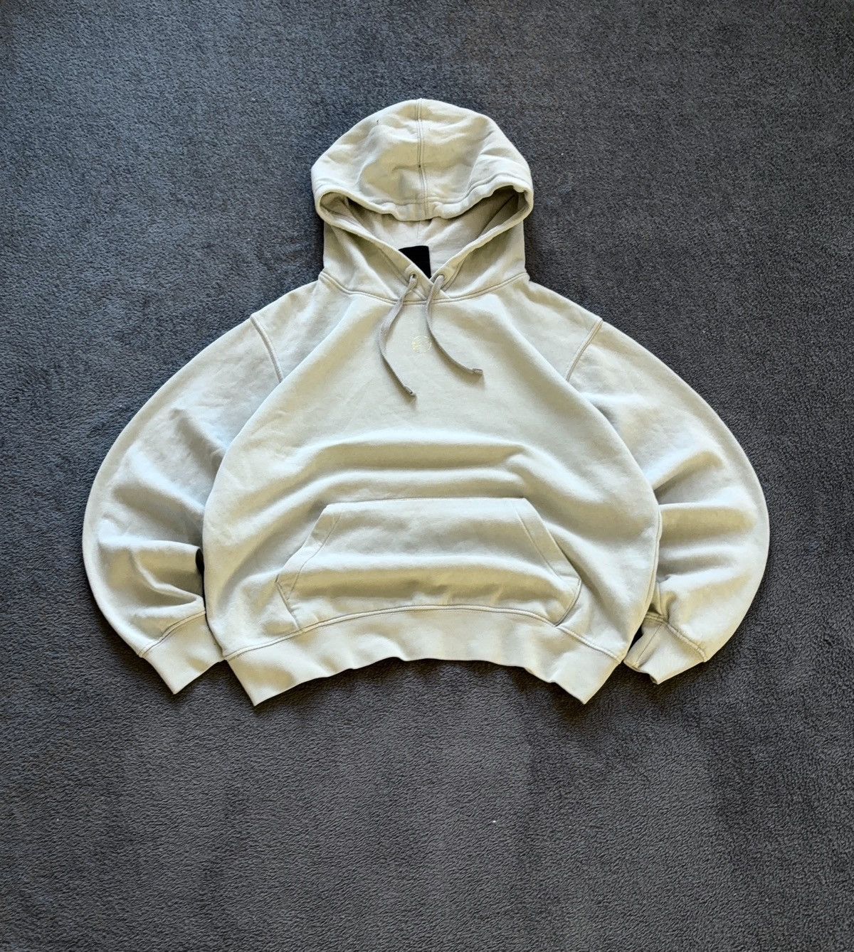 Nike 00s Nike Vintage Center Swoosh Logo Oversized Hoodie Rare Size US S / EU 44-46 / 1 - 1 Thumbnail
