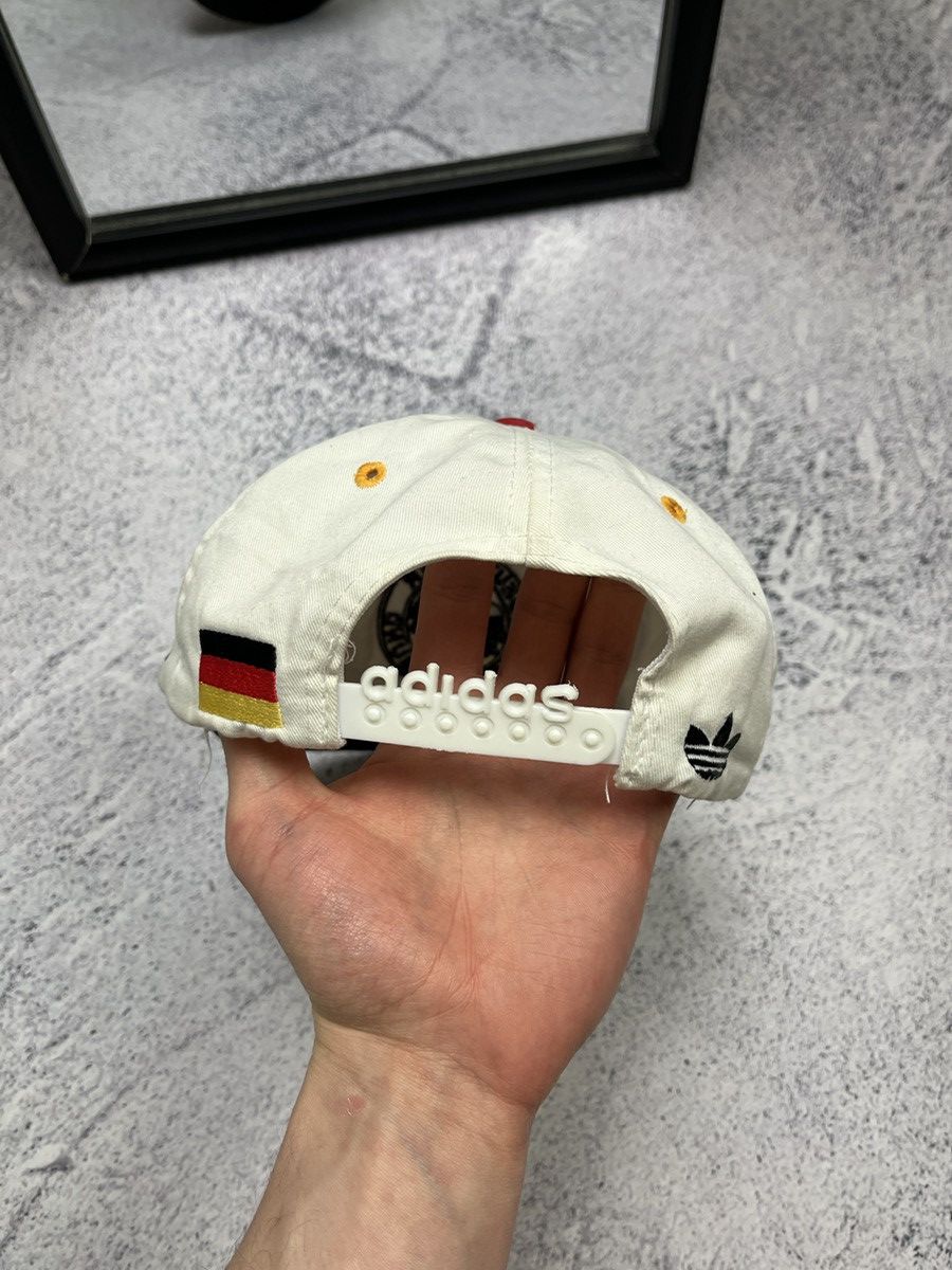Adidas × Vintage Vintage 90’s Germany Football World Cup Snapback Cap Rare Size ONE SIZE - 4 Thumbnail
