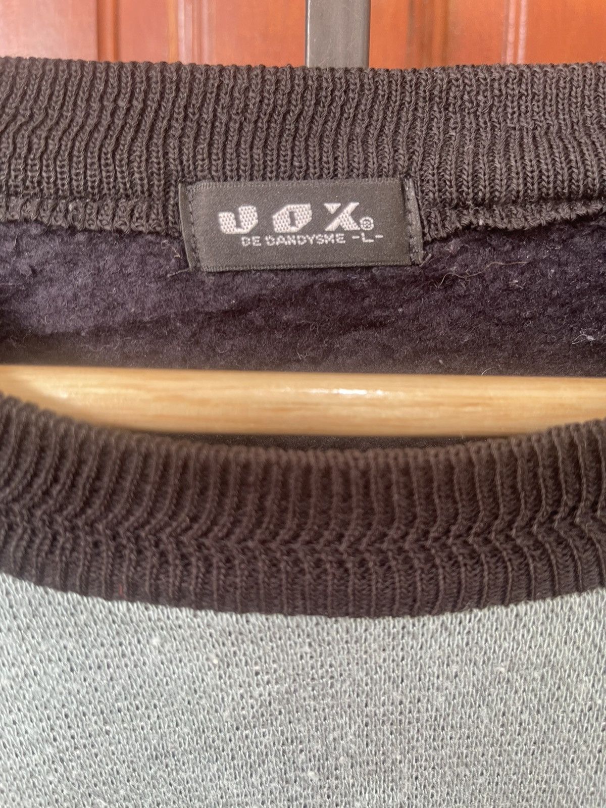 Designer × Japanese Brand × Vintage UOX SWEATER. Size US L / EU 52-54 / 3 - 3 Thumbnail