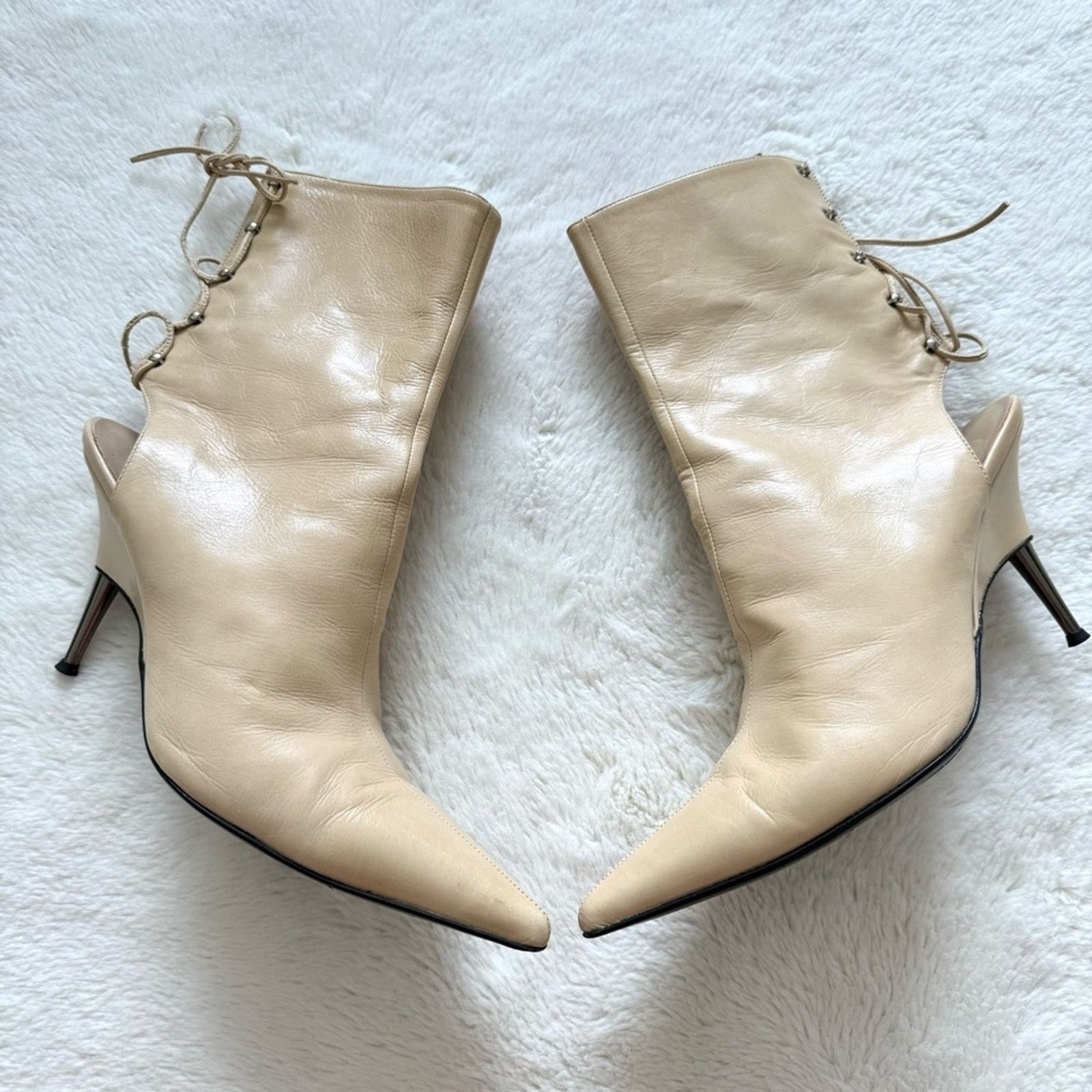 Sergio Rossi Sergio Rossi vintage women heeled boots size 39 Authentic Size US 9 / IT 39 - 1 Thumbnail