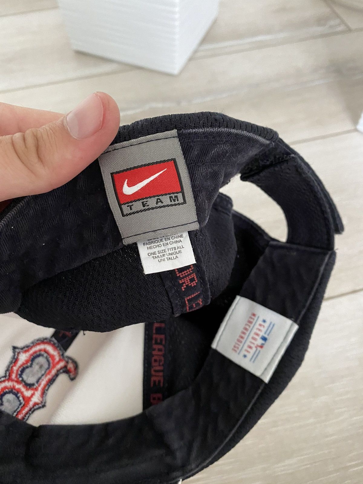 Nike × Vintage vintage nike red sox hat cap snapback Size ONE SIZE - 3 Thumbnail